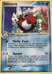 Poissoroy - EX Rubis & Saphir - 21 - Rare