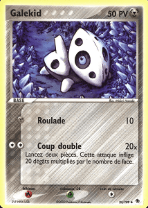 Galekid - EX Rubis & Saphir - 25 - Peu commune