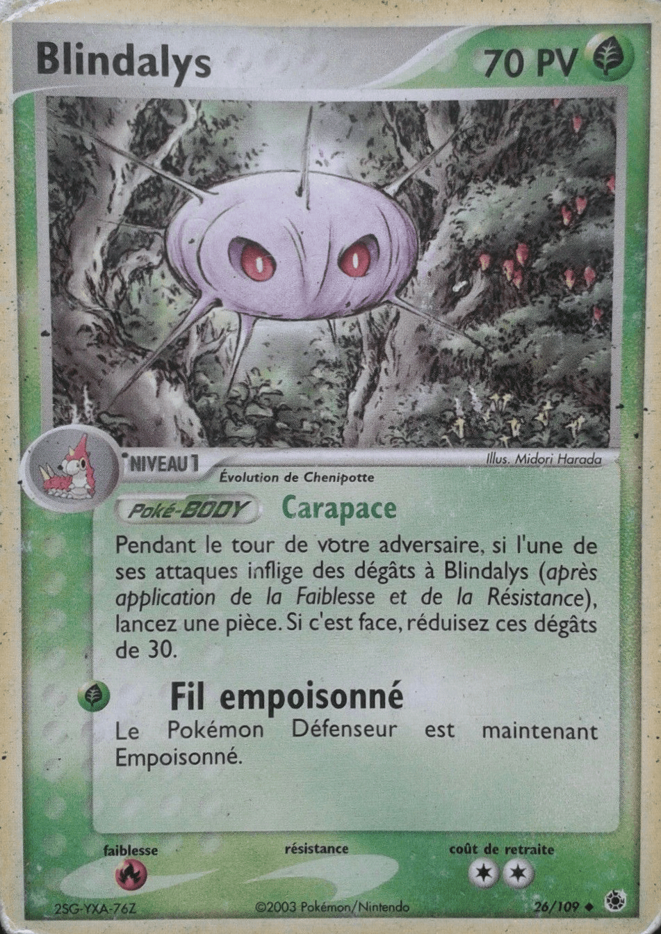 Blindalys - EX Rubis & Saphir - 26 - Peu commune