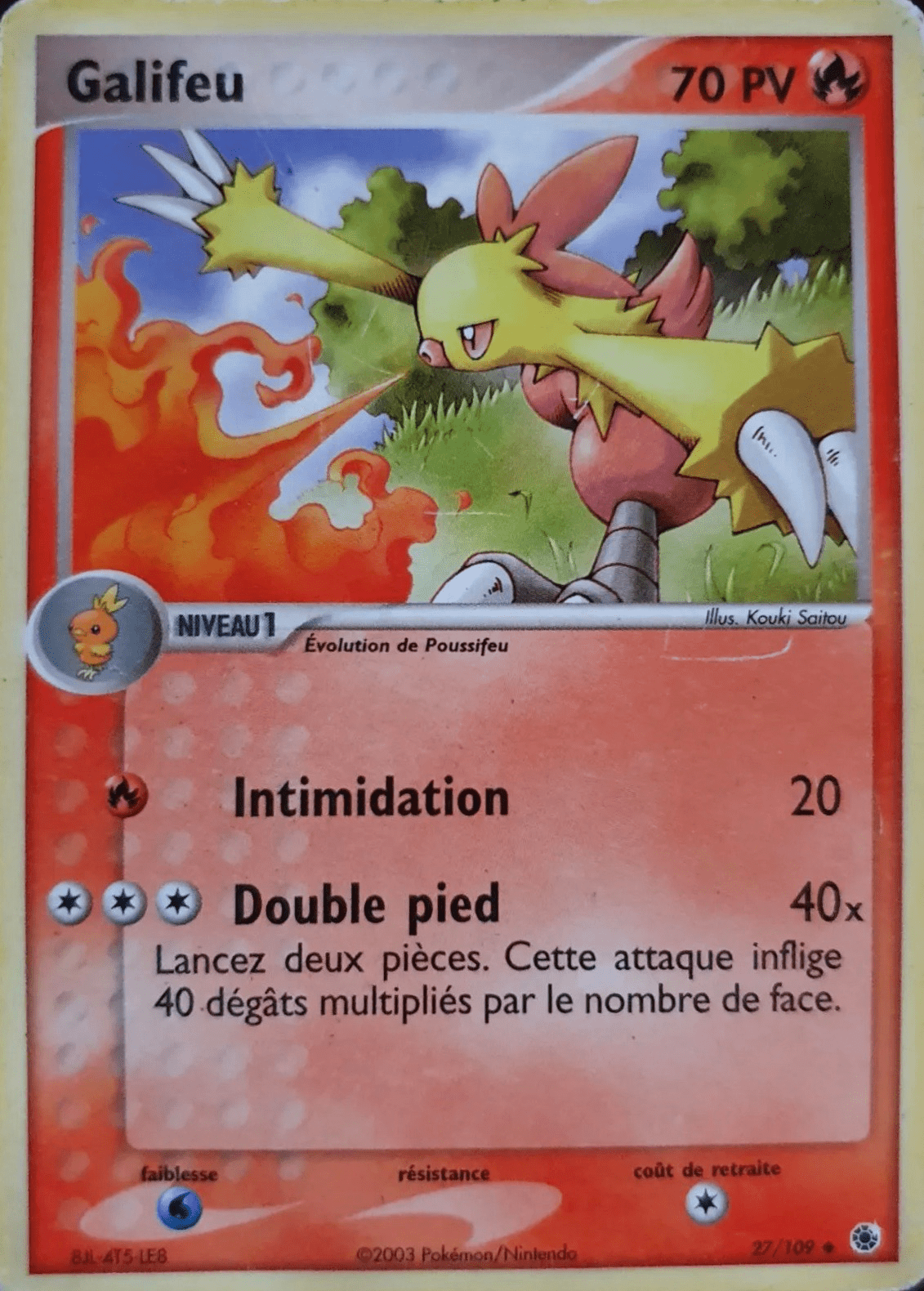 Galifeu - EX Rubis & Saphir - 27 - Peu commune