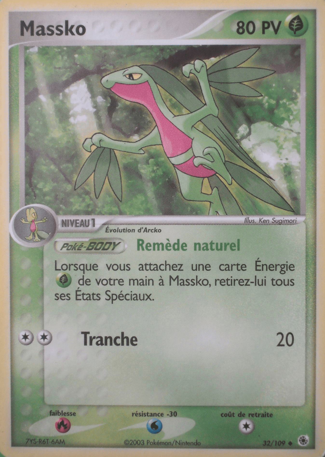 Massko - EX Rubis & Saphir - 32 - Peu commune