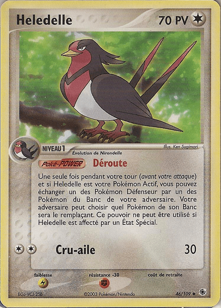 Heledelle - EX Rubis & Saphir - 46 - Peu commune