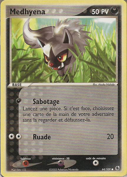 Medhyena - EX Rubis & Saphir - 64 - Commune
