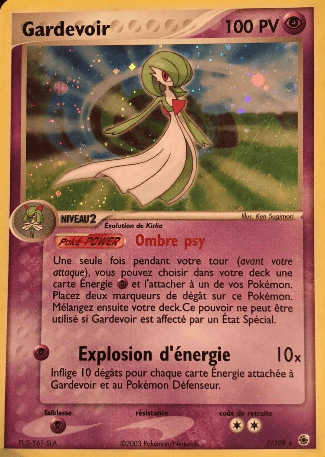 Gardevoir - EX Rubis & Saphir - 7 - Holographique rare