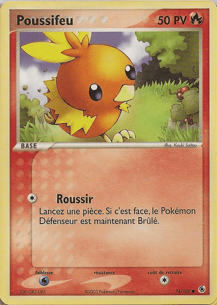Poussifeu - EX Rubis & Saphir - 74 - Commune