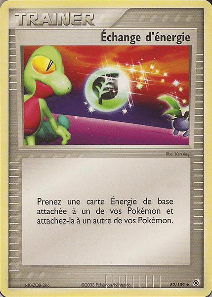 Échange d'énergie - EX Rubis & Saphir - 82 - Peu commune