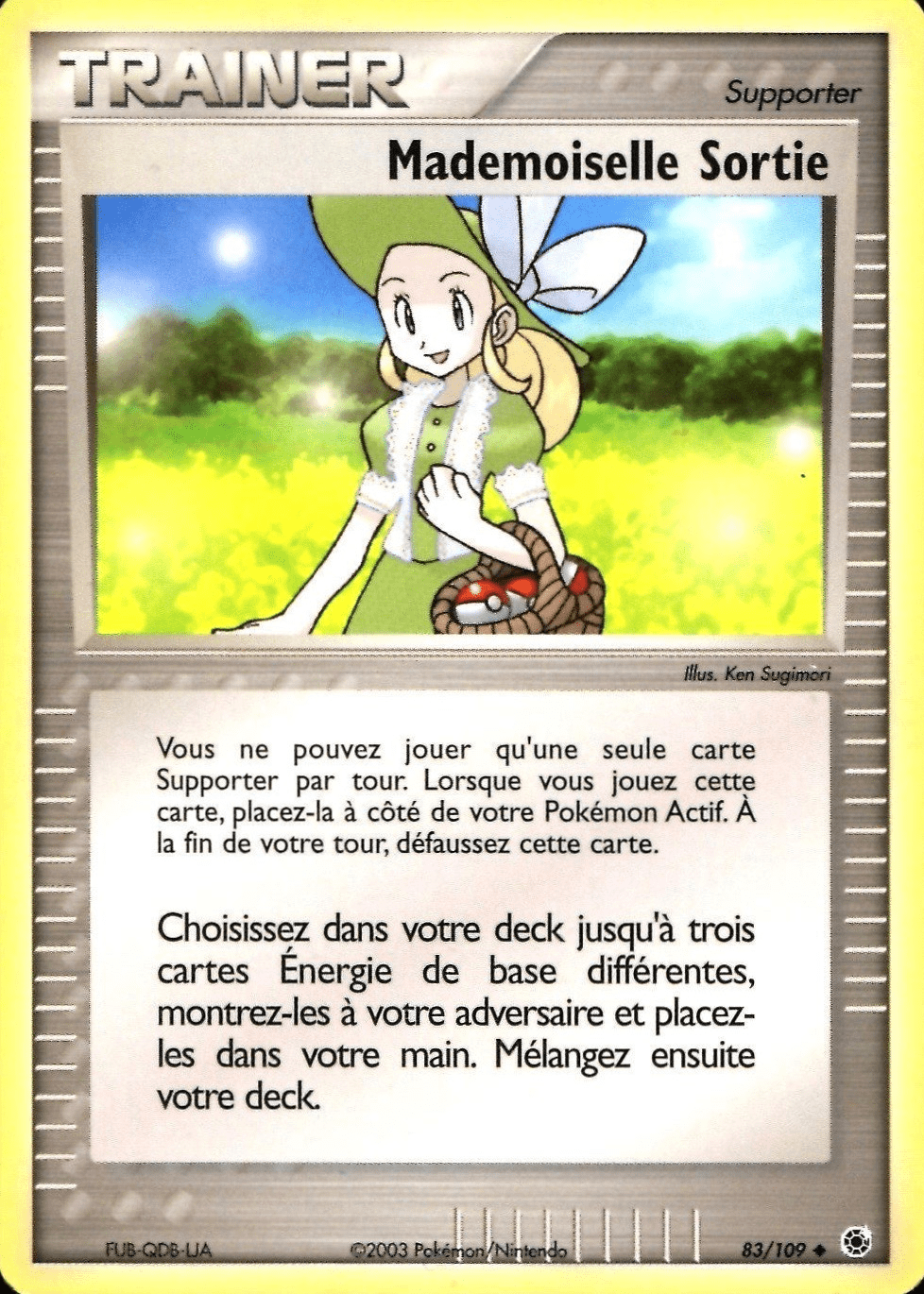 Mademoiselle Sortie - EX Rubis & Saphir - 83 - Peu commune
