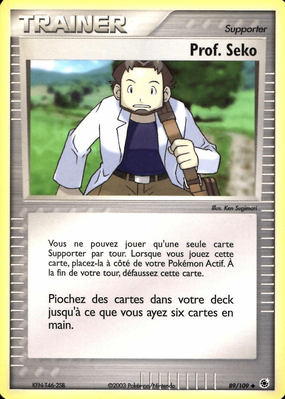 Prof. Seko - EX Rubis & Saphir - 89 - Peu commune