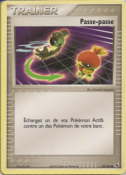 Passe-passe - EX Rubis & Saphir - 92 - Commune