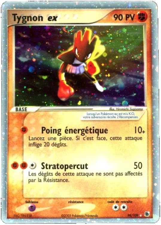 Tygnon ex - EX Rubis & Saphir - 98 - Holographique ex rare