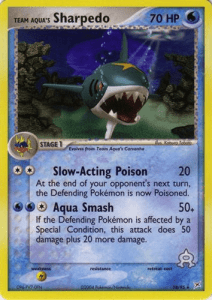 Sharpedo de Team Aqua - EX Team Magma VS Team Aqua - 18 - Rare