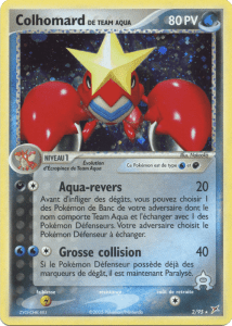 Colhomard de Team Aqua - EX Team Magma VS Team Aqua - 2 - Holographique rare