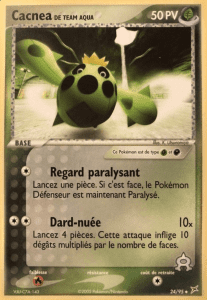 Cacnea de Team Aqua - EX Team Magma VS Team Aqua - 24 - Peu commune