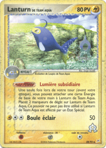 Lanturn de Team Aqua - EX Team Magma VS Team Aqua - 28 - Peu commune