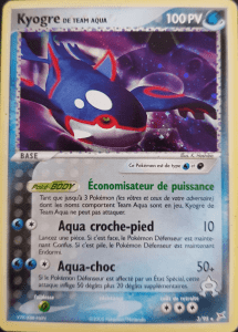 Kyogre de Team Aqua - EX Team Magma VS Team Aqua - 3 - Holographique rare