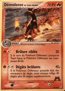 Démolosse de Team Magma - EX Team Magma VS Team Aqua - 34 - Peu commune