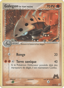 Galegon de Team Magma - EX Team Magma VS Team Aqua - 36 - Peu commune