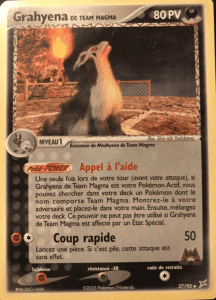 Grahyena de Team Magma - EX Team Magma VS Team Aqua - 37 - Rare