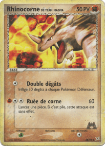 Rhinocorne de Team Magma - EX Team Magma VS Team Aqua - 38 - Peu commune