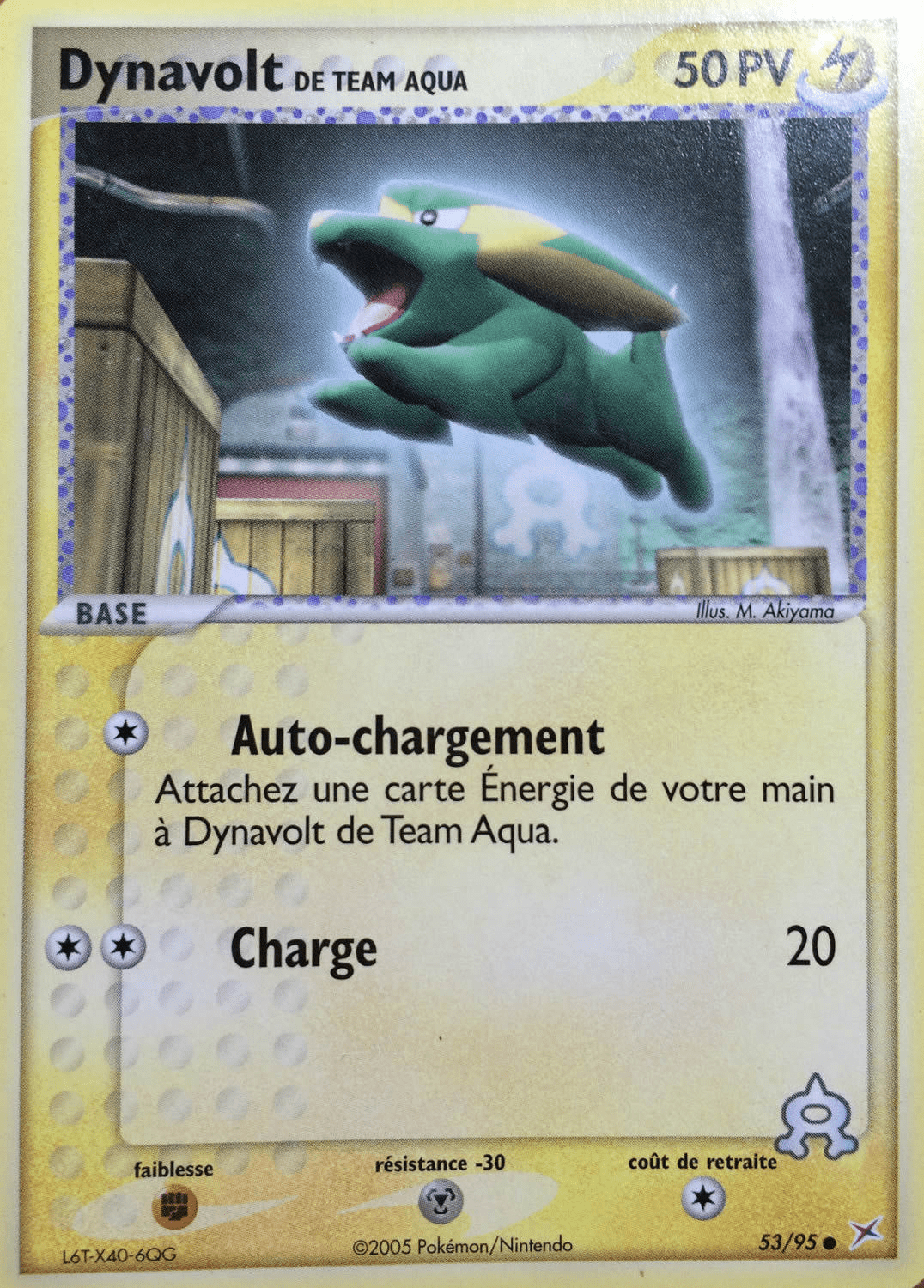 Dynavolt de Team Aqua - EX Team Magma VS Team Aqua - 53 - Commune
