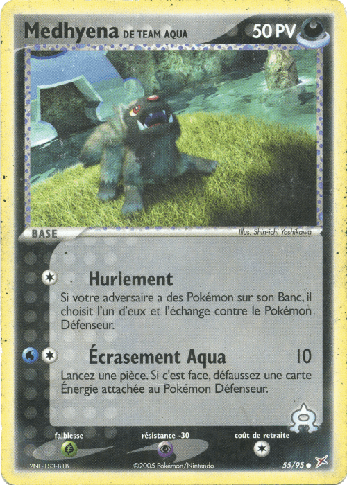 Medhyena de Team Aqua - EX Team Magma VS Team Aqua - 55 - Commune