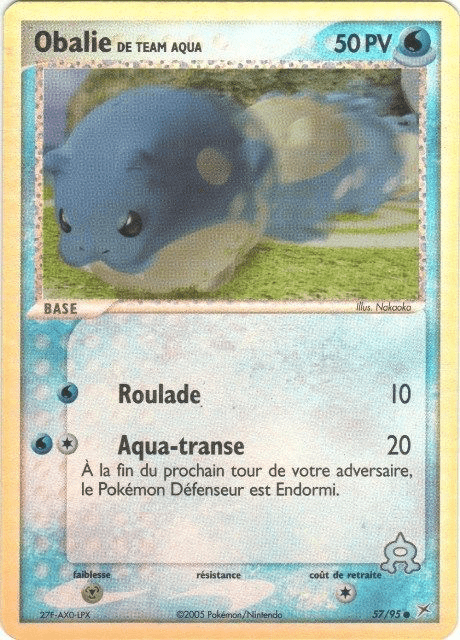 Obalie de Team Aqua - EX Team Magma VS Team Aqua - 57 - Commune