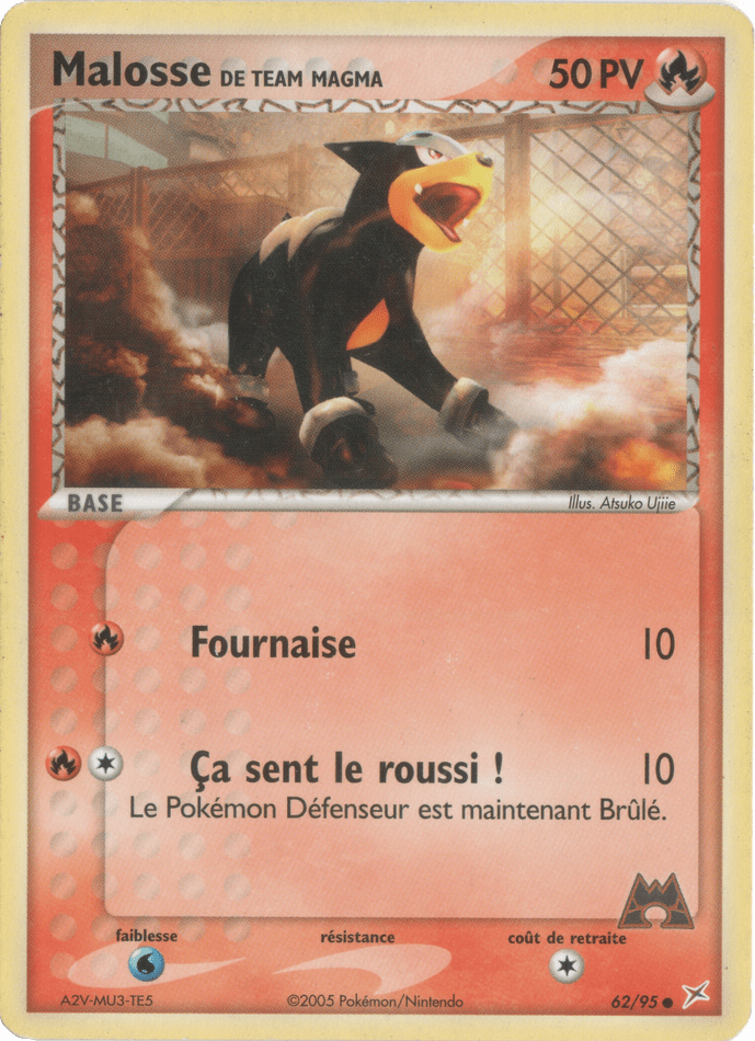 Malosse de Team Magma - EX Team Magma VS Team Aqua - 62 - Commune