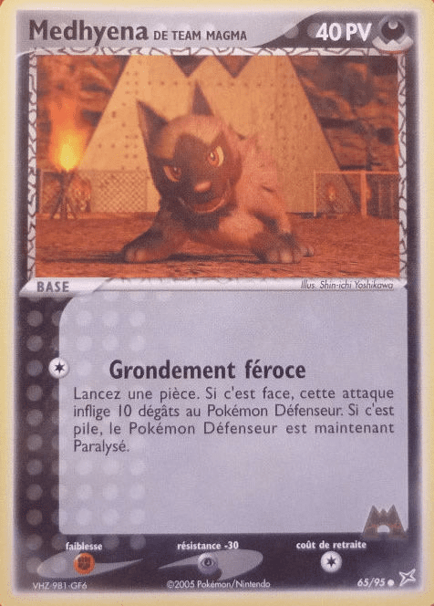 Medhyena de Team Magma - EX Team Magma VS Team Aqua - 65 - Commune