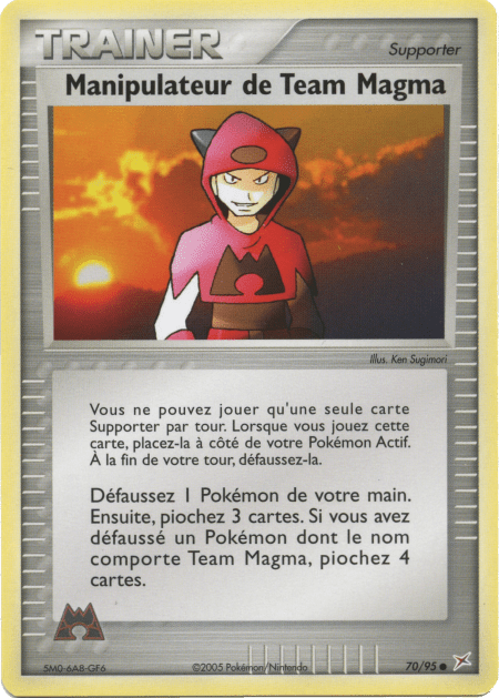 Manipulateur de Team Magma - EX Team Magma VS Team Aqua - 70 - Commune