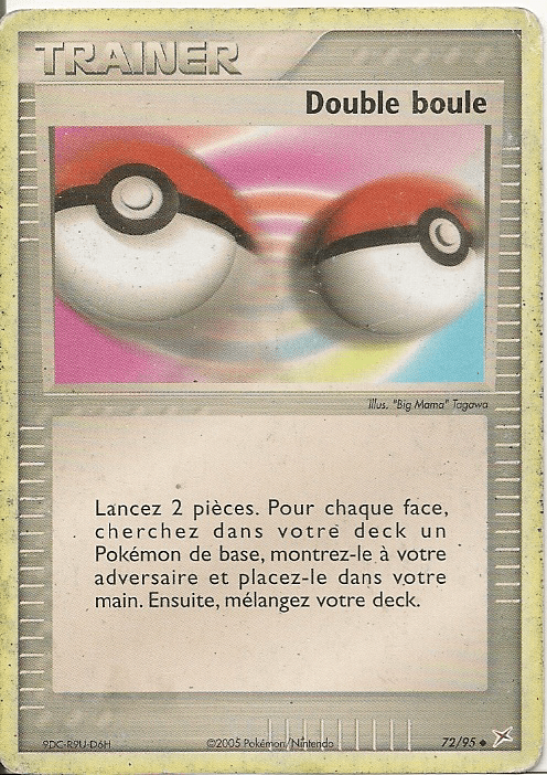 Double boule - EX Team Magma VS Team Aqua - 72 - Peu commune