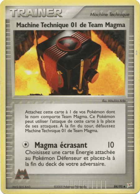 Machine Technique 01 de Team Magma - EX Team Magma VS Team Aqua - 84 - Peu commune