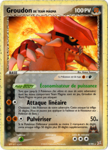 Groudon de Team Magma - EX Team Magma VS Team Aqua - 9 - Holographique rare