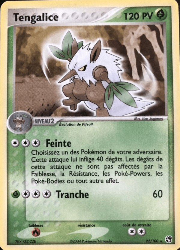 Carte Pok mon Tengalice 22 100 EX Temp te De Sable L unit carte-pok-mon-tengalice-22-100-ex-temp-te-de-sable-l-unit