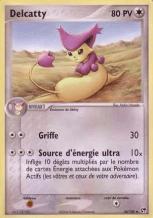 Delcatty - EX Tempête de sable - 34 - Peu commune
