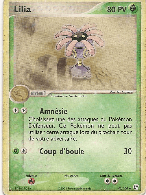 Lilia - EX Tempête de sable - 43 - Peu commune