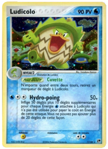 Ludicolo - EX Tempête de sable - 7 - Holographique rare