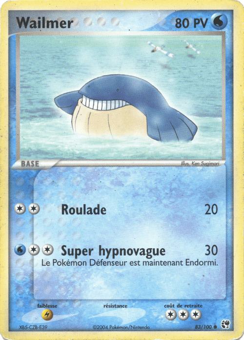 Wailmer - EX Tempête de sable - 83 - Commune