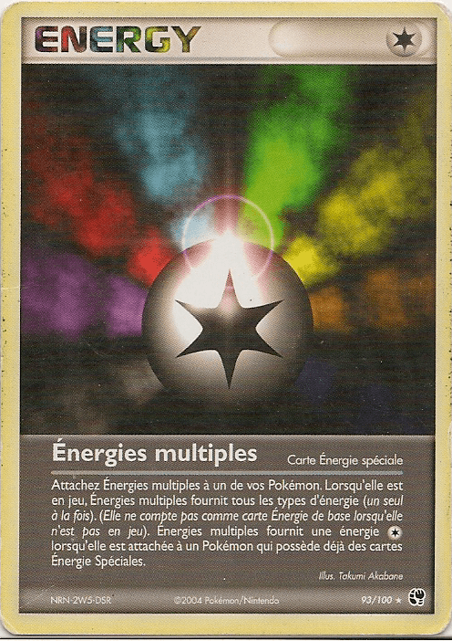 Énergies multiples - EX Tempête de sable - 93 - Rare