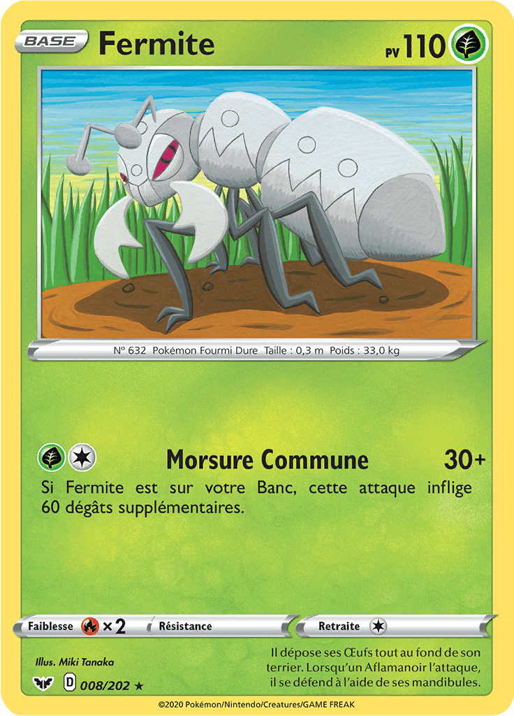 Fermite - Épée et Bouclier - 008 - Rare