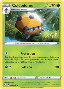 Coléodôme - Épée et Bouclier - 018 - Peu commune
