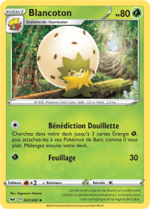 Blancoton - Épée et Bouclier - 021 - Peu commune