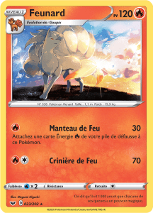 Feunard - Épée et Bouclier - 023 - Rare