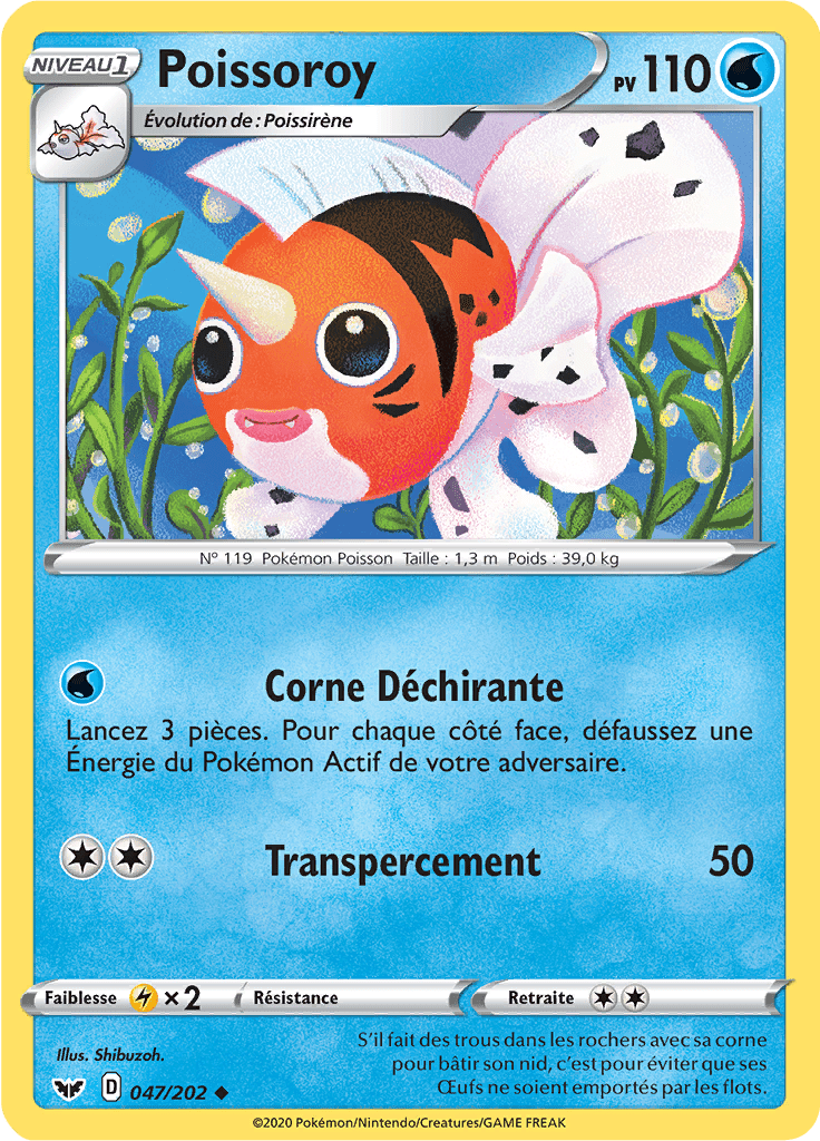 Poissoroy - Épée et Bouclier - 047 - Peu commune