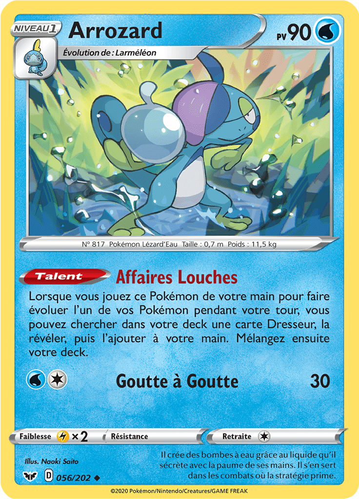 Arrozard - Épée et Bouclier - 056 - Peu commune