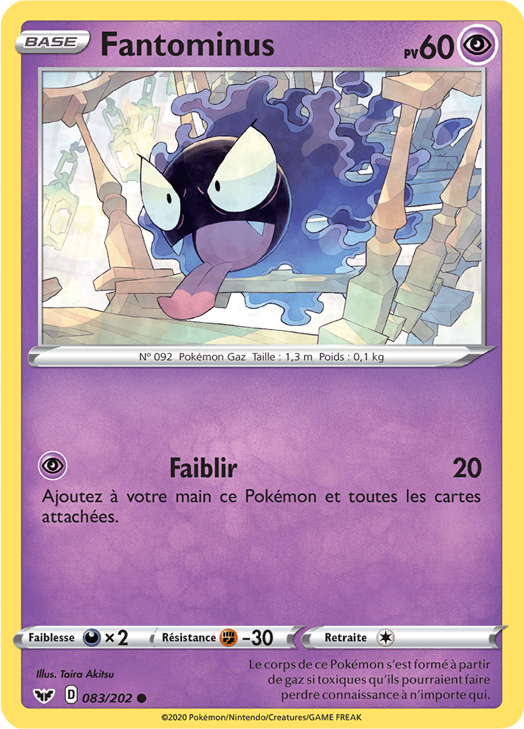 Fantominus - Épée et Bouclier - 083 - Commune