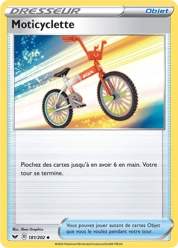 Moticyclette - Épée et Bouclier - 181 - Peu commune