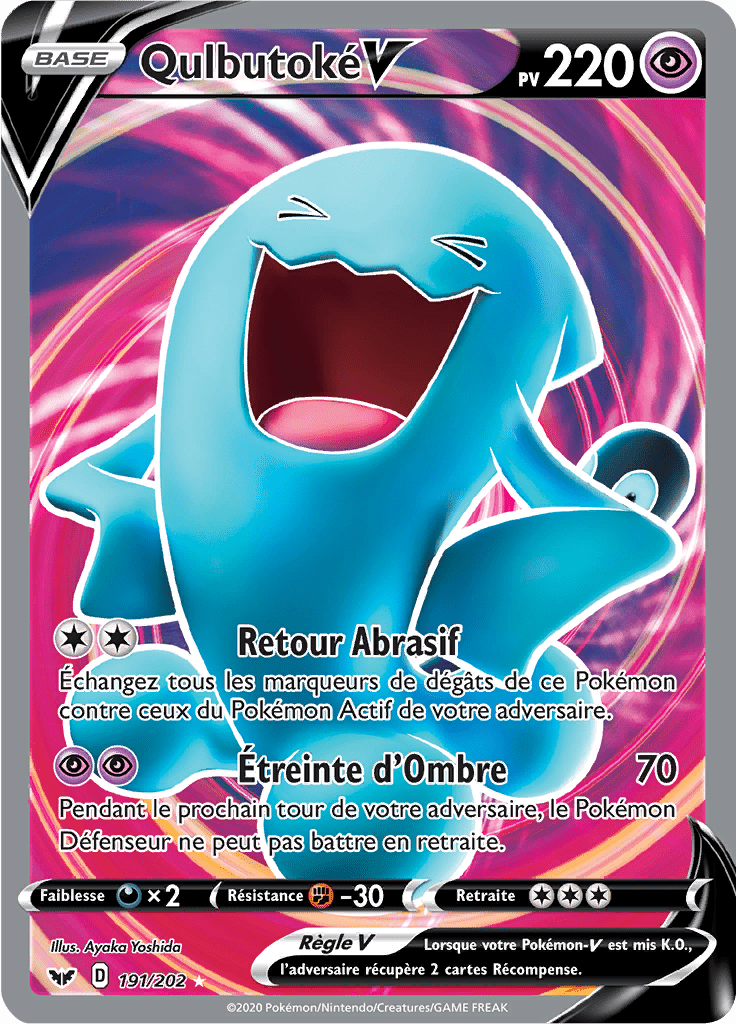 Qulbutoké V - Épée et Bouclier - 191 - V Full Art