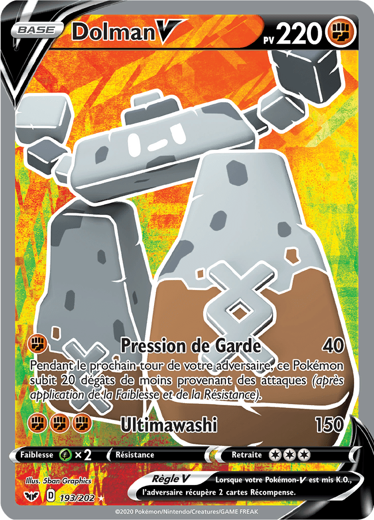 Dolman V - Épée et Bouclier - 193 - V Full Art