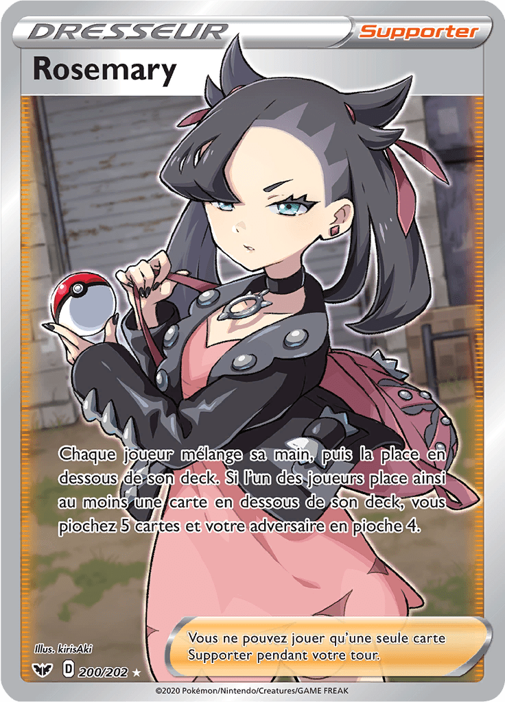 Rosemary - Épée et Bouclier - 200 - Trainer Full Art