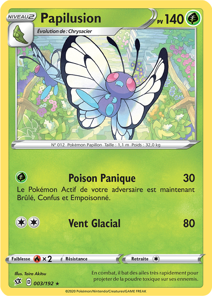 Papilusion - EB Clash des Rebelles - 003 - Rare